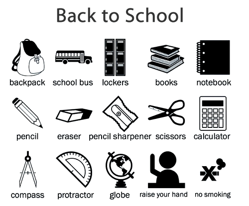 VOCABULARY – Back to School – ENGLISH – Your Way!