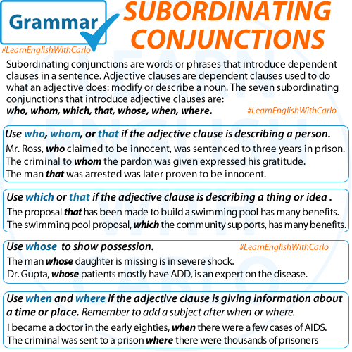 adjective clause examples